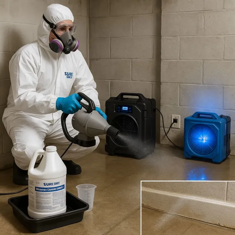 Sanitization and Odor Removal process in Fossil, OR