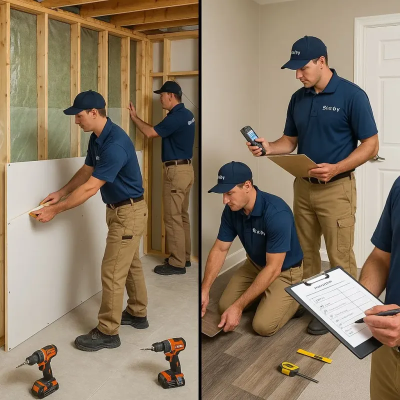 Repairs and Reconstruction process in Fossil, OR