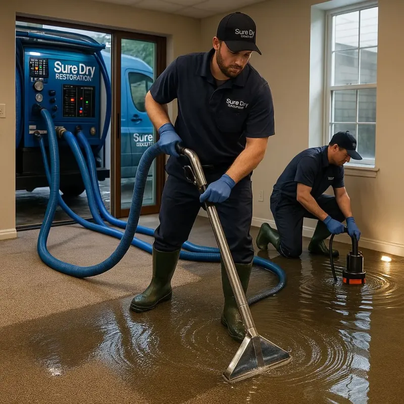 Water Extraction and Removal process in Fossil, OR